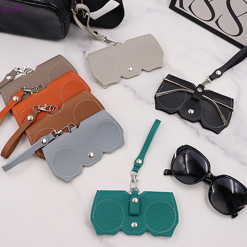 Túi Da PU Đựng Mắt Kính Chống Áp Lực Tiện Lợi ZGJY 2023 Mới