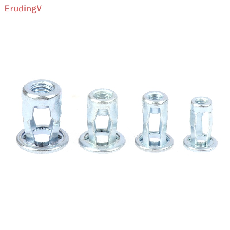Bộ 10 Đinh Tán M4 / 5 / 6 / 8 Bằng Thép Chuyên Dụng Cho Ốc Vít Xe Hơi