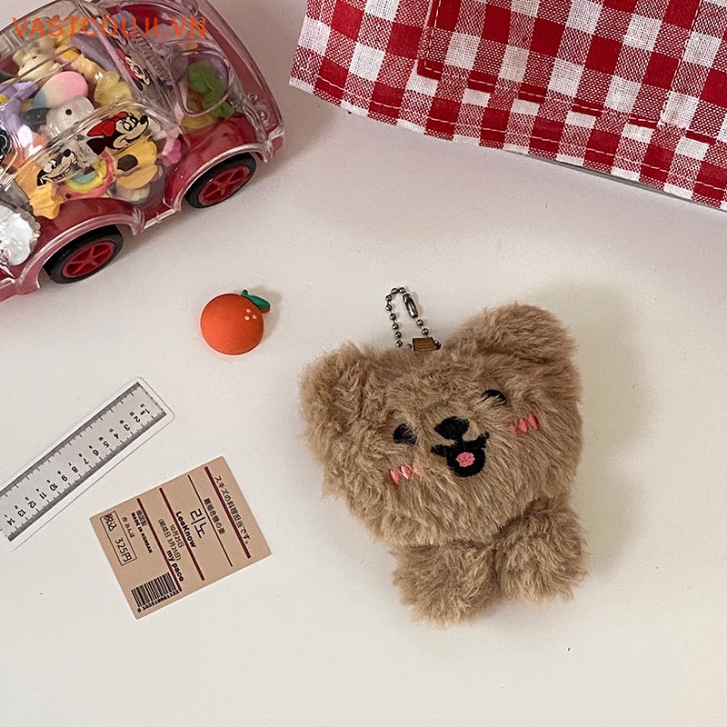 Móc Khóa Hình Gấu Bông VASTJI 9cm Dễ Thương