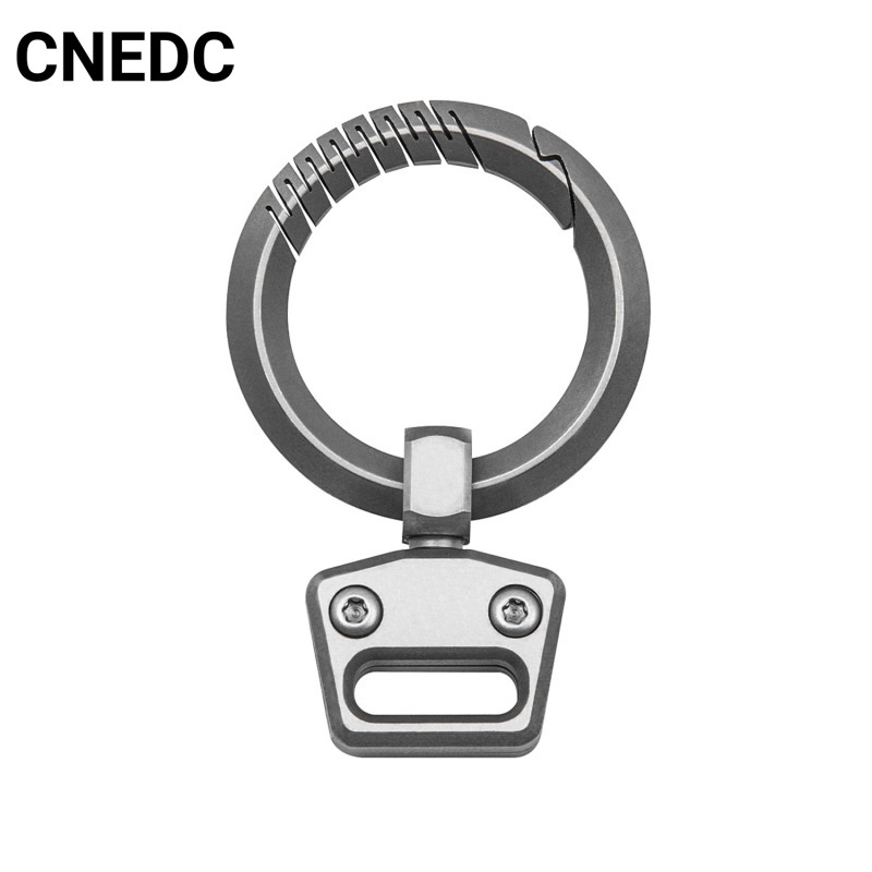 Móc Khóa Xe Hơi Bằng Hợp Kim Titan Thiết Kế Đơn Giản