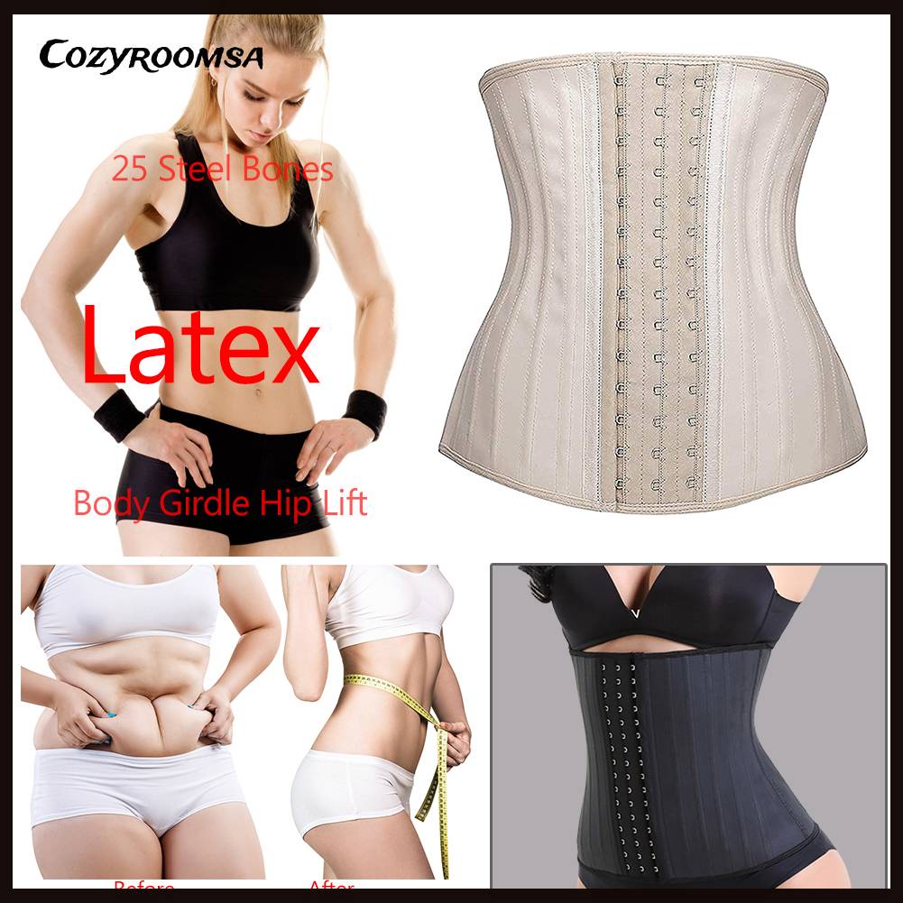 Đai Quấn Bụng 25 Xương Thép Mặt Nhám Thoáng Khí Tạo Dáng Eo Thon Cho Nữ Dự Tiệc