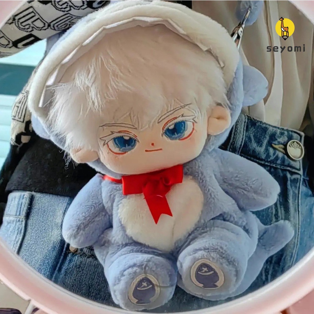 Cá Mập Nhồi Bông 20cm Dễ Thương Dành Cho Búp Bê