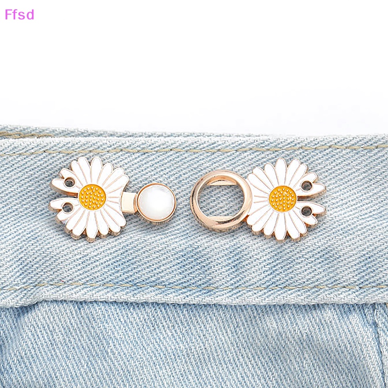 {Ffsd} Thắt Lưng Quần Jean Nút Khóa Cài Vô Hình Tháo Rời Được Có Thể Điều Chỉnh * Bán Chạy