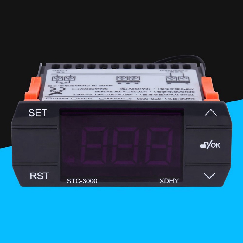 Bộ Điều Khiển Nhiệt Độ Kỹ Thuật Số STC-3000 110-220V 30A