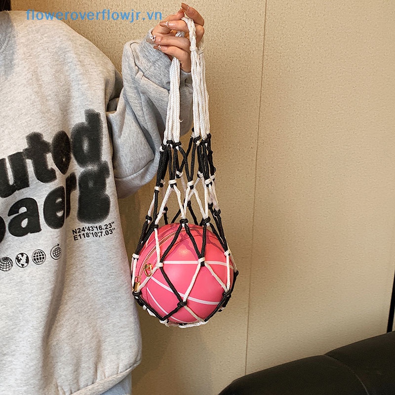 Túi Lưới Nylon Đựng Bóng Đá Di Động Tiện Dụng