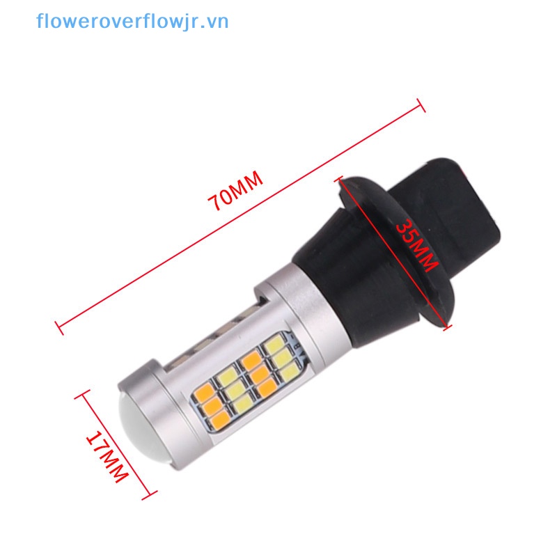 Bộ 2 Đèn LED Tín Hiệu Xi Nhan Chạy Ban Ngày Cho Xe Hơi WY21W