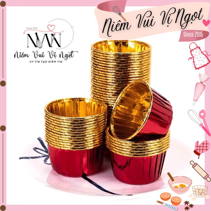 Cup Giấy Nhũ, Ly Giấy Ép Nhũ, Cupcake nhũ