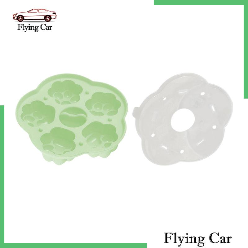 Khuôn Silicone Tạo Hình Bàn Chân Mèo Làm Xà Phòng / Chocolate