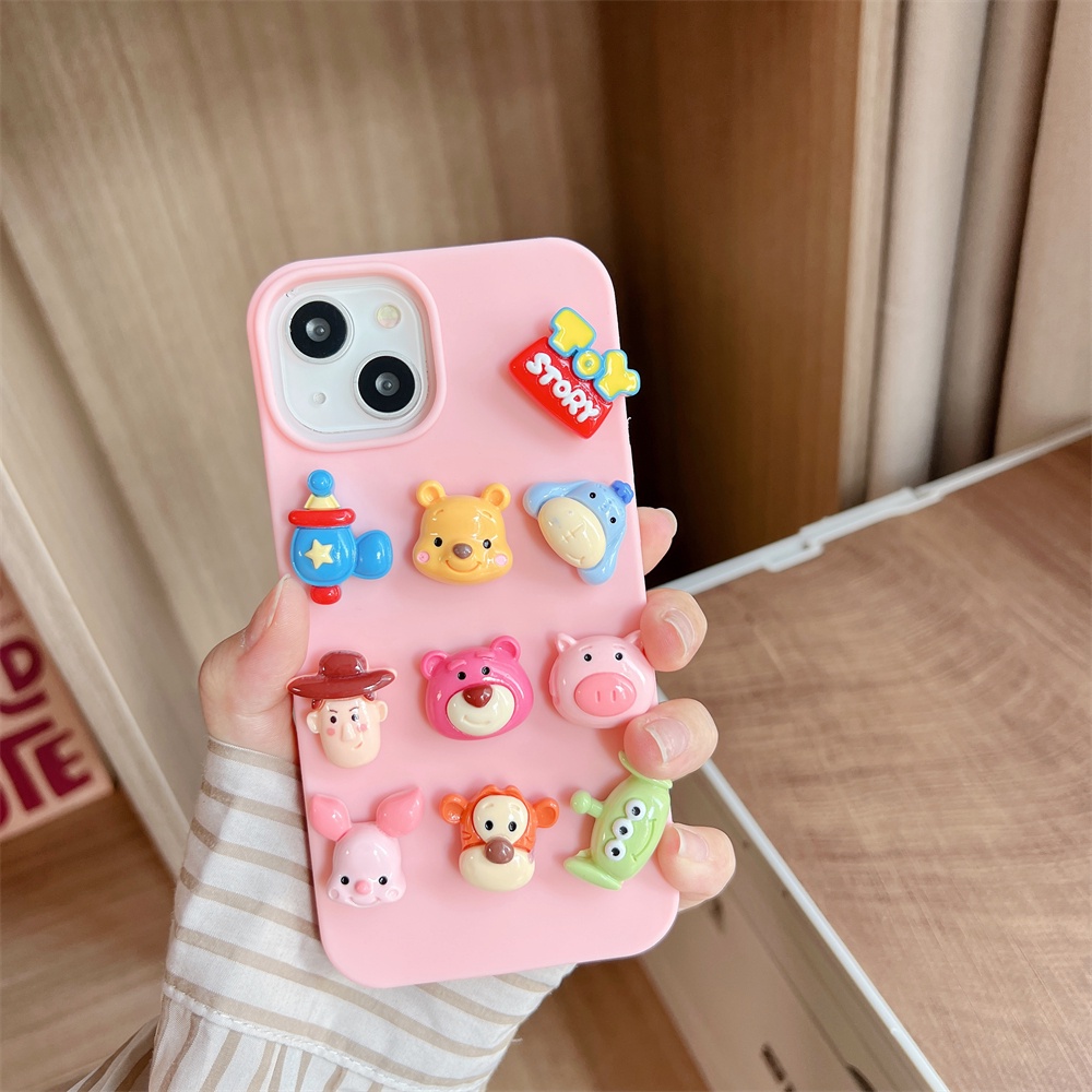 Ốp Điện Thoại Tpu Dẻo Họa Tiết Hoạt Hình Toy Story Dễ Thương Chống Sốc Cho iPhone 14 13 12 11 Pro Max