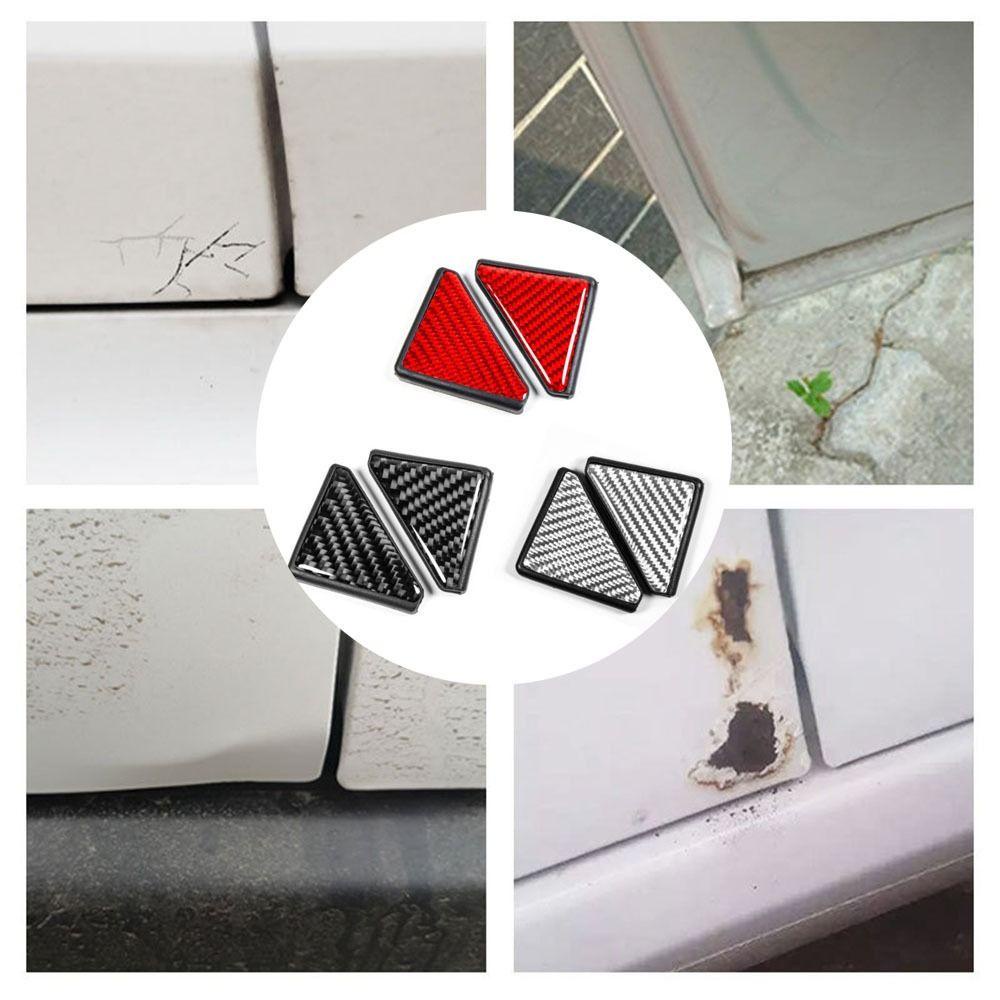MAYSHOW Bộ 2 Vỏ Bọc Góc Cửa Xe Hơi Bằng TPU Chống Va Chạm / Trầy Xước Tiện Dụng
