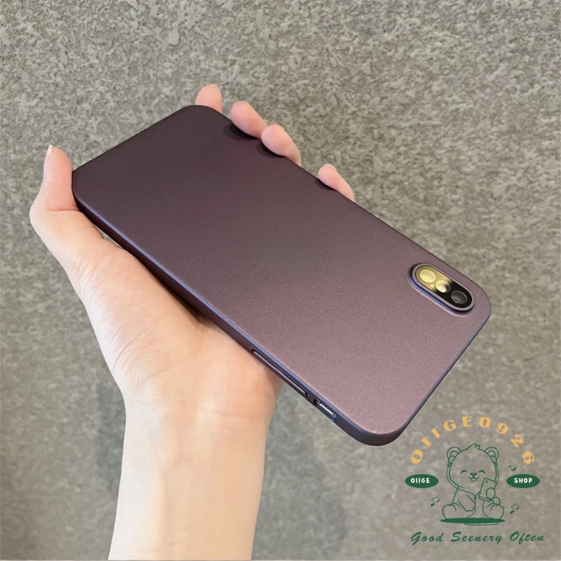 Ốp Điện Thoại X / XS XR XS MAX SE2 / 3 11 PC Cứng Siêu Mỏng Chống Sốc Cho iphone 7 / 8 Plus X / XS XR XS MAX SE2 / 3 11