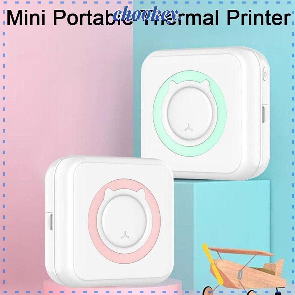 CHOOKEY Máy In Nhiệt Cầm Tay Hình Mèo Dễ Thương DIY