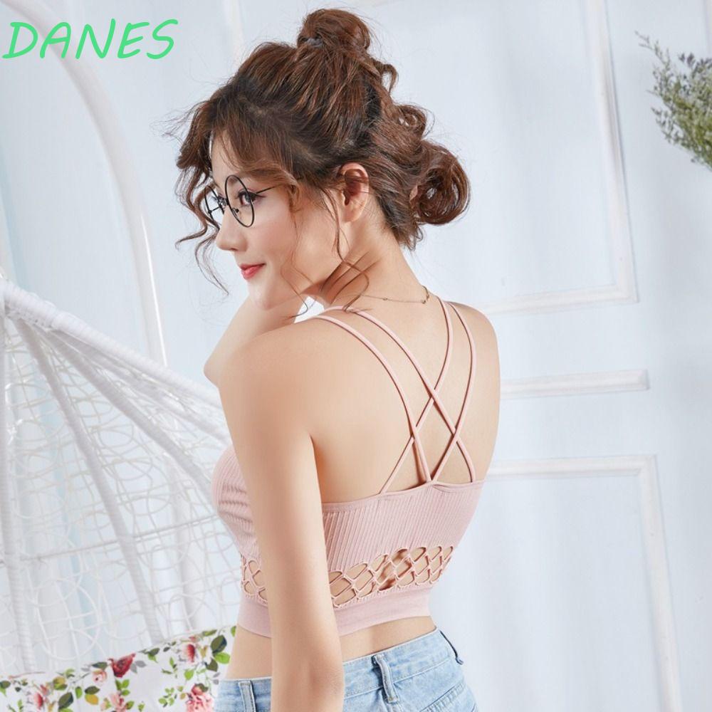 DANES Áo Lót Nâng Ngực Màu Trơn Thời Trang Cho Nữ