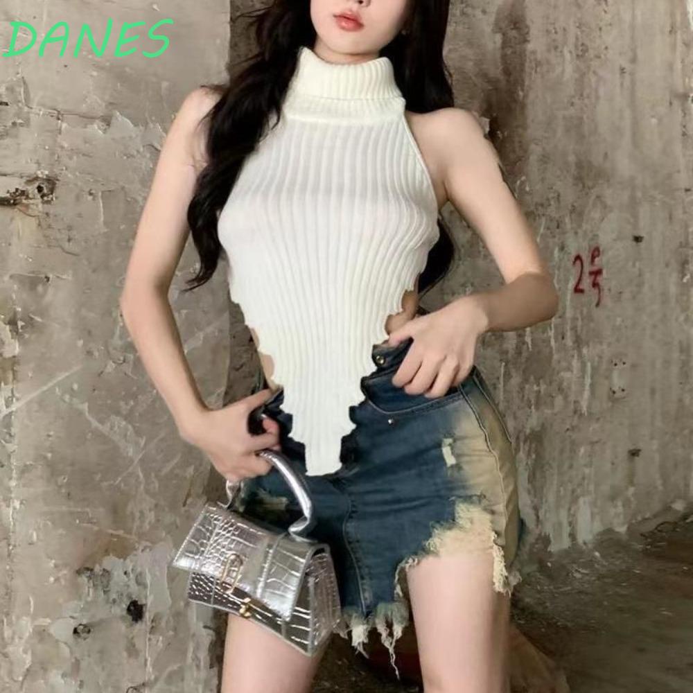 DANES Áo Cardigan Dệt Kim Chất Liệu Co Giãn Thoáng Khí Thời Trang Cho Nữ