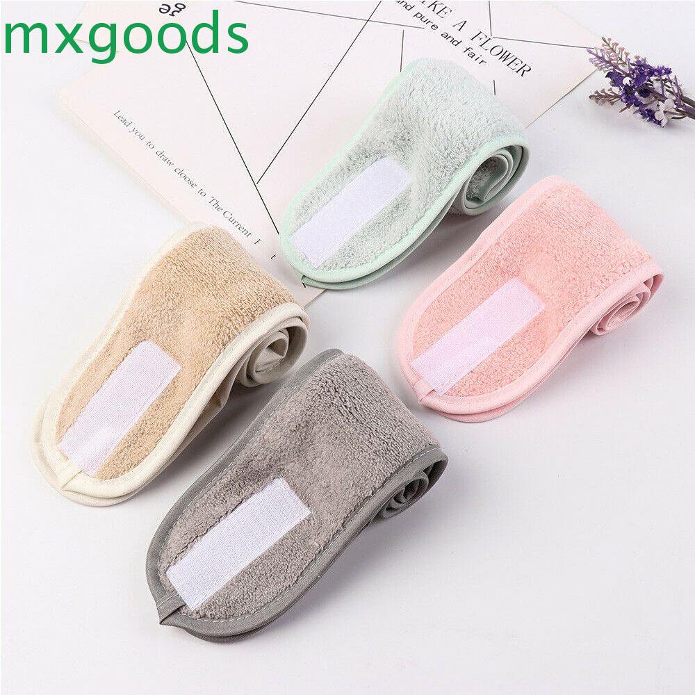 MXGOODS Băng Đô Turban Màu Trơn Thời Trang Cho Nữ