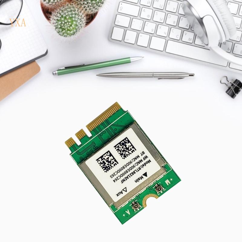 Thẻ Mạng Không Dây YXA NetworkCard 2 4G 5G RTL8821CE BT-compatible4 2 Cho RTL8821CE