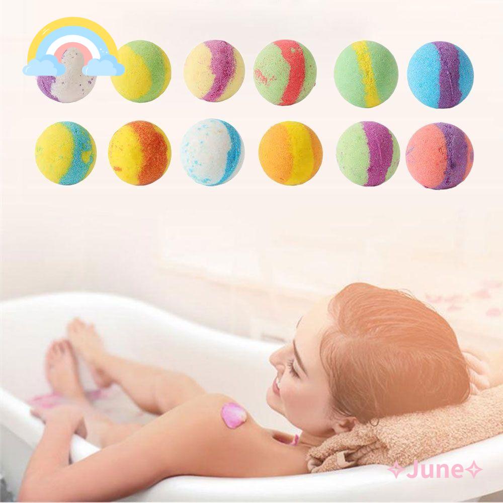 JUNE Muối Tắm Nhiều Lớp Nhiều Màu Sắc Thư Giãn Cơ Thể