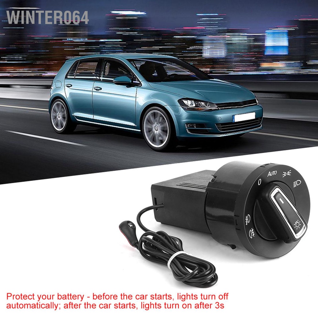 Winter064 Tự Động Đèn Pha Điều Khiển Cảm Biến Ánh Sáng Phù Hợp Với MK4