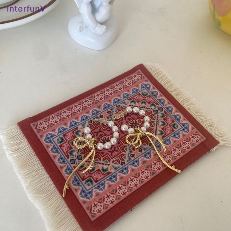 Tấm Lót Bàn Ăn Bằng Cotton Bện Phối Ren Tua Rua Phong Cách Bohemian Độc Đáo Tiện Dụng