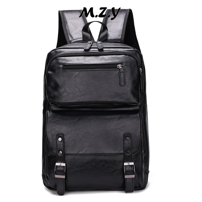 MZY Balo nam Balo da mềm PU nhiều màu Cỡ Lớn Balo Thời Trang 2023 NEW K96T0EU