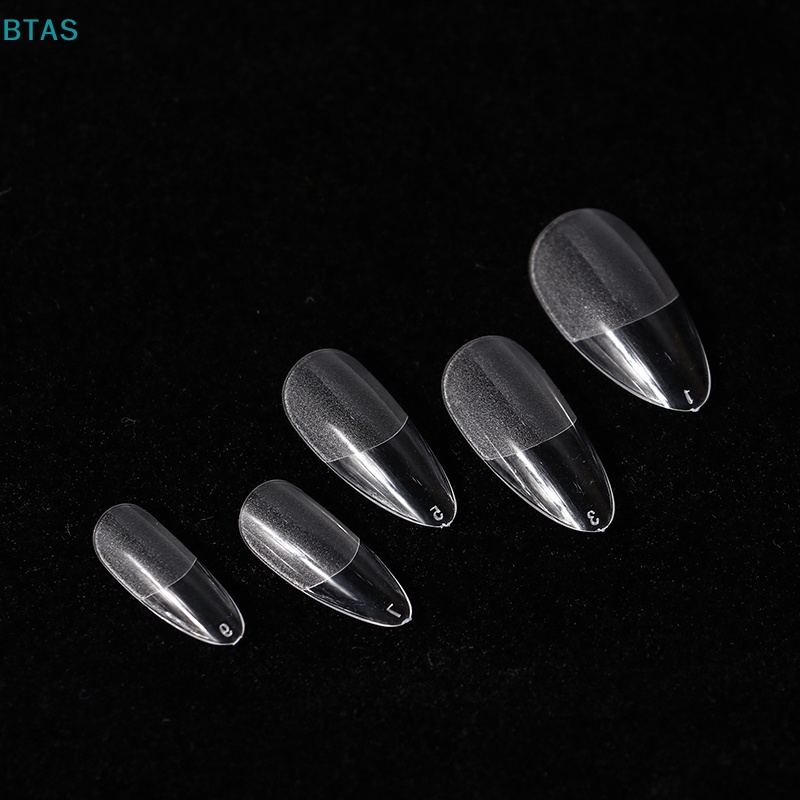 Hộp 120 Móng Tay Giả Che Phủ Toàn Diện Dạng Nhấn Hình Vuông