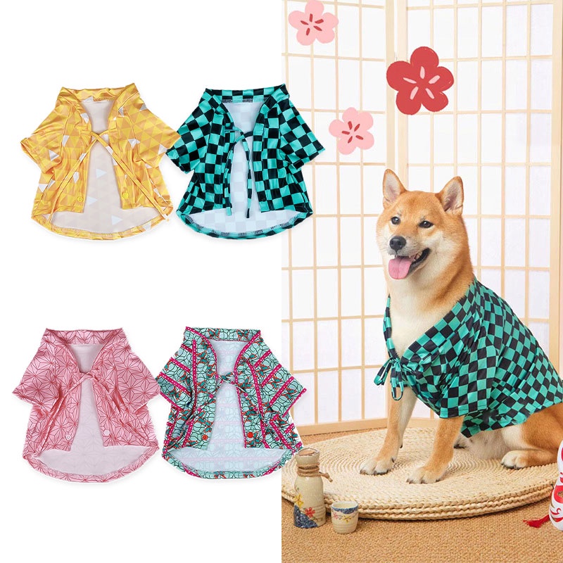 HamshMoc Áo Nhẹ Thoáng Khí In Họa Tiết  Mềm Mại Dễ Thương Thời Trang Mùa Hè Cho Thú Cưng