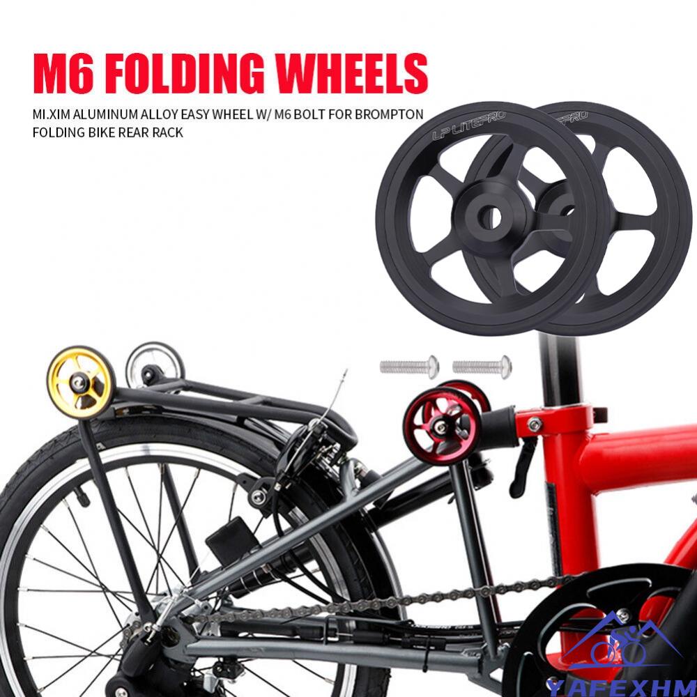 Bánh Xe Sau Thiết Kế Rỗng Nhẹ Dễ Dàng Cho Brompton