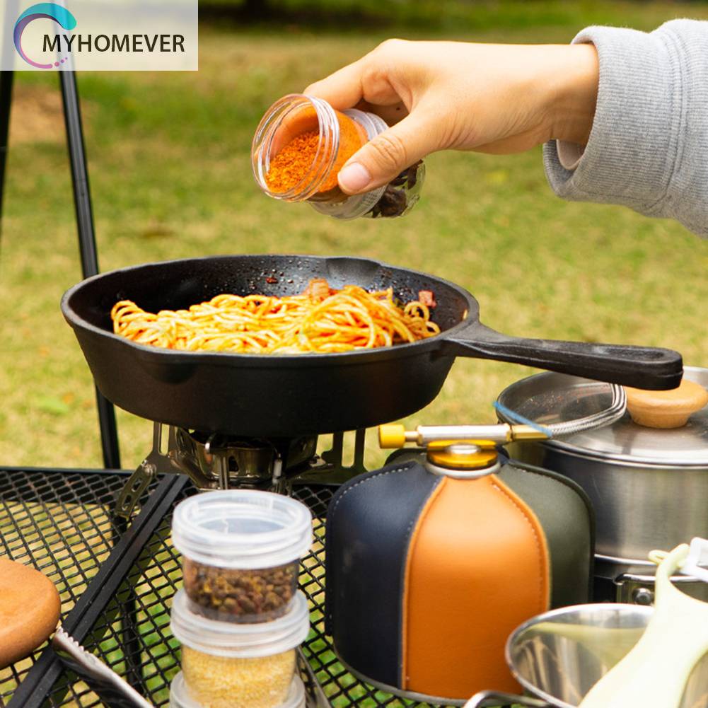 Set 5 Hộp Đựng Gia Vị 40ml Tiện Lợi Cho Các Hoạt Động Ngoài Trời