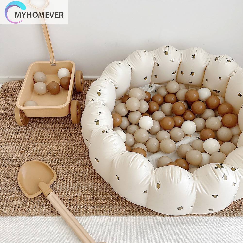 Bể bơi Bơm Hơi Bằng PVC Hình Tròn In Họa Tiết Độc Đáo Cho Bé