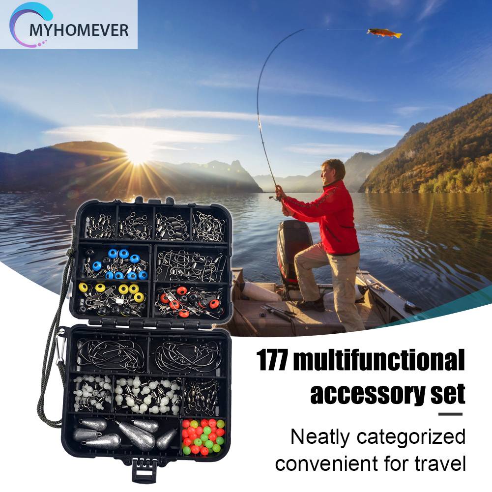 Hộp Đựng Mồi Câu Cá 177 Món Sức Chứa Lớn