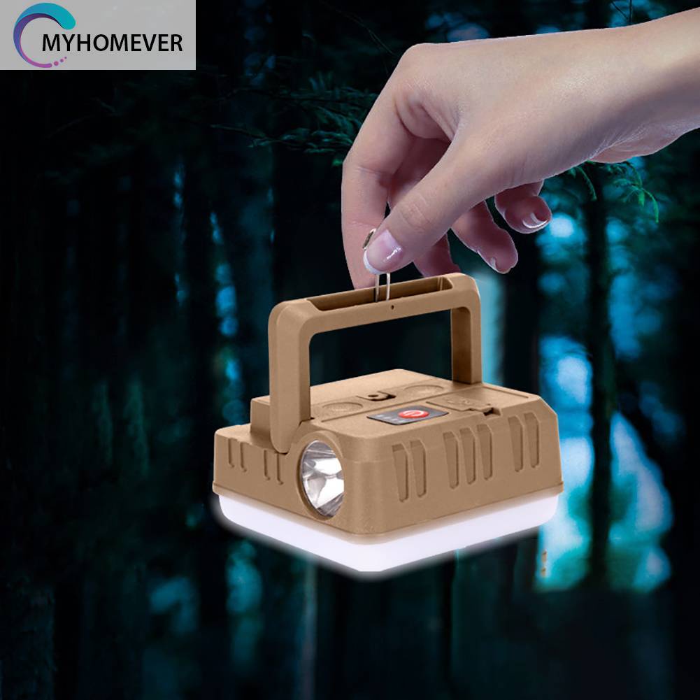 Đèn LED Cắm Trại 4 Chế Độ XPE 1200mAh