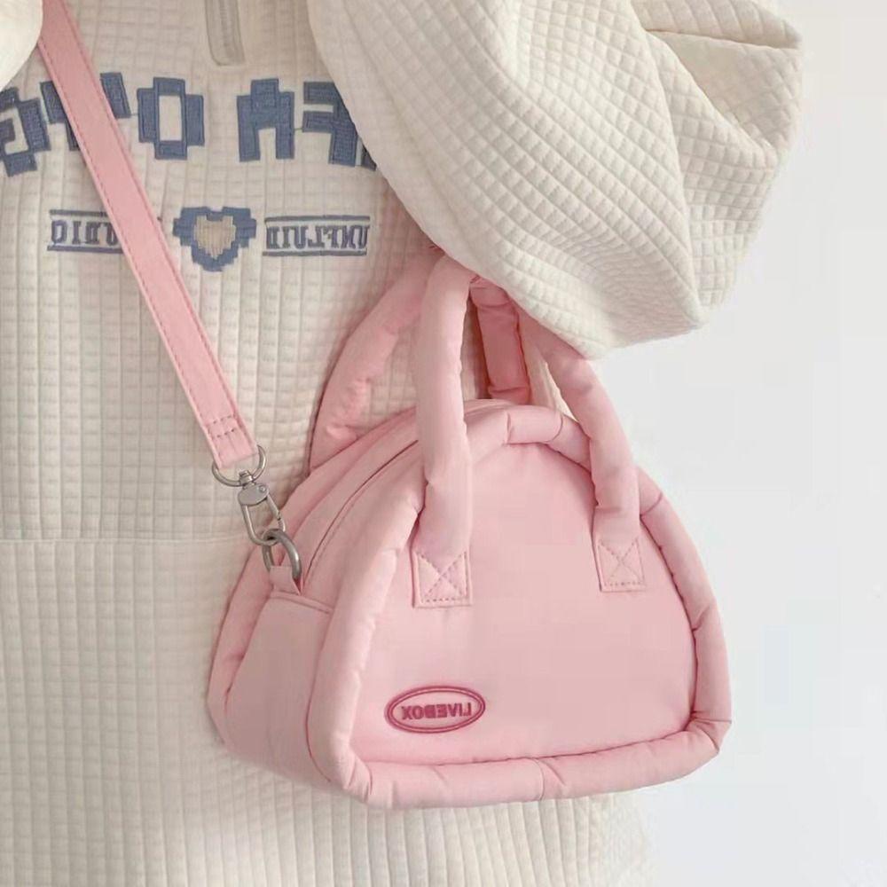 FALLFORBEAUTY Túi Đeo Chéo Vai Bằng Vải Bạt Nylon Sức Chứa Lớn Dành Cho Trẻ Em