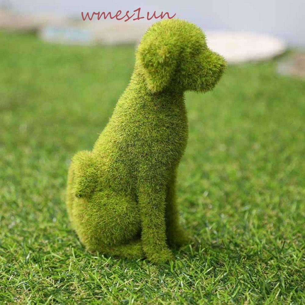 WMES15H Mô Hình Tượng Chó Sáng Tạo Trang Trí Sân Vườn