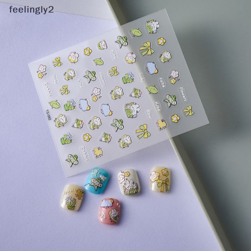 1 Tấm Hình Dán Trang Trí Móng Tay Phong Cách Bohemia