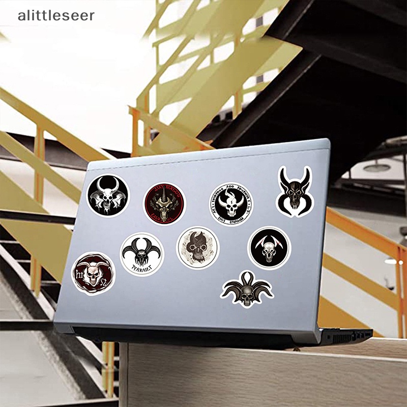 Set 56 Nhãn Dán Graffiti Kinh Dị Trang Trí Xe Hơi / Laptop / Sổ Tay / Điện Thoại DIY