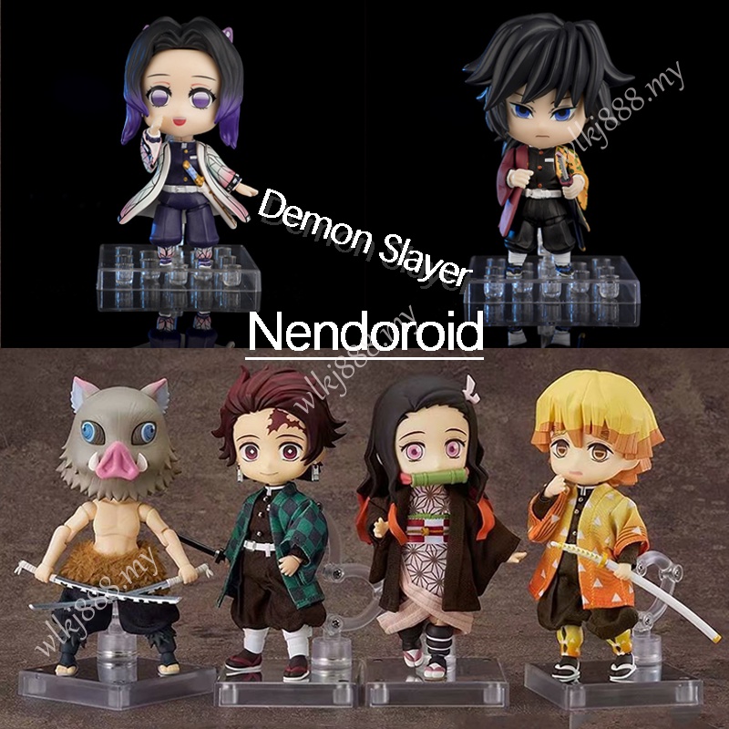 Mô Hình Nhân Vật Anime Demon Slayer Nendoroid 1194 Nezuko 1334 Zenitsu 1655