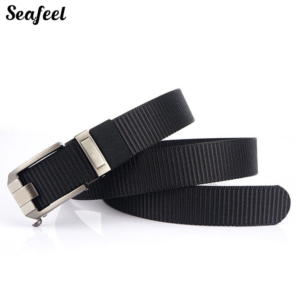 Thắt Lưng Dày Bản Rộng Cài Khóa Tự Động Có Thể Điều Chỉnh Cho Nam