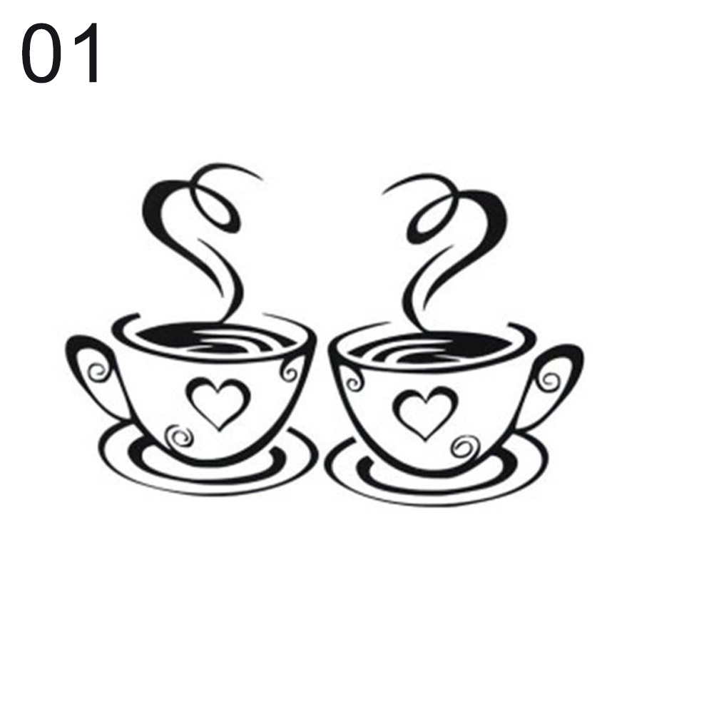 Miếng Dán Trang Trí Tường Bằng PVC Chống Thấm Nước In Chữ Tiếng Anh Độc Đáo