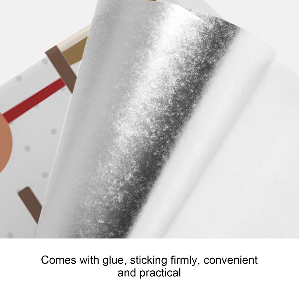 Miếng Dán Tường Chống Nước Chịu Nhiệt Độ Cao Họa Tiết Sáng Tạo Trang Trí Nhà Cửa