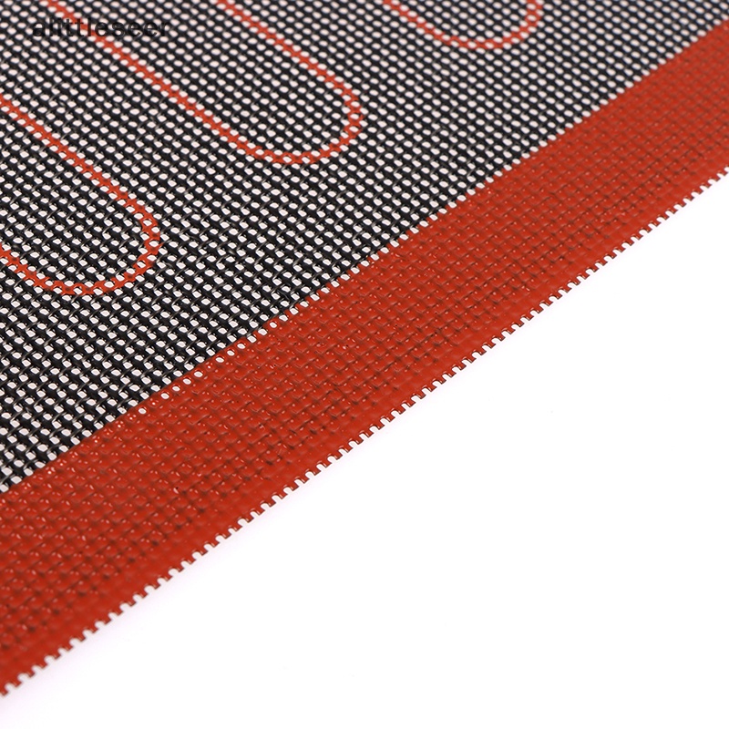 Thảm Nướng Bánh Bằng Silicon Gel Đục Lỗ Chống Dính 40x30cm n