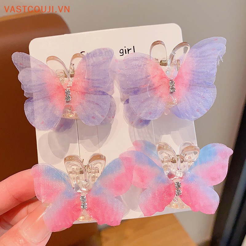 Kẹp Tóc Hình Bướm Xinh Xắn Cho Bé Gái