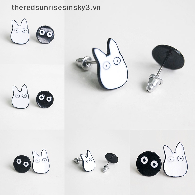 1 Đôi Bông Tai Hình Hoạt Hình Totoro Đáng Yêu Dành Cho Nữ