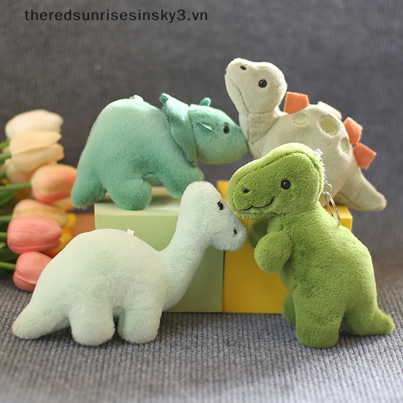 1 Móc Khóa Hình Khủng Long Nhồi Bông Dễ Thương