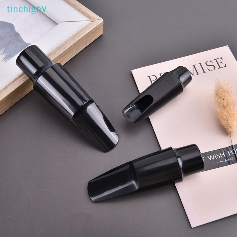 Miệng Kèn Soprano / Tenor / Alto Saxophone Bằng Nhựa ABS Màu Đen Chuyên Nghiệp