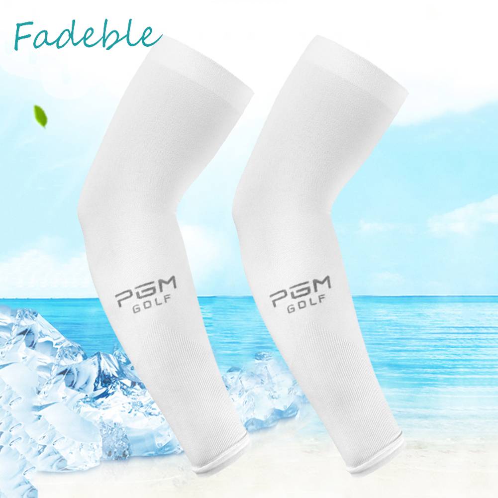 Set 2 Vỏ Bọc Cánh Tay Co Giãn Thoáng Khí Mát Mẻ Cho Hoạt Động Thể Thao Ngoài Trời