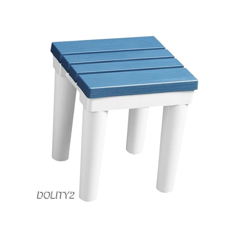 Ghế Đẩu Di Động 10Inch Thay Đổi Chiều Cao Đa Năng Không Trơn Ổn Định Cho Phòng Tắm