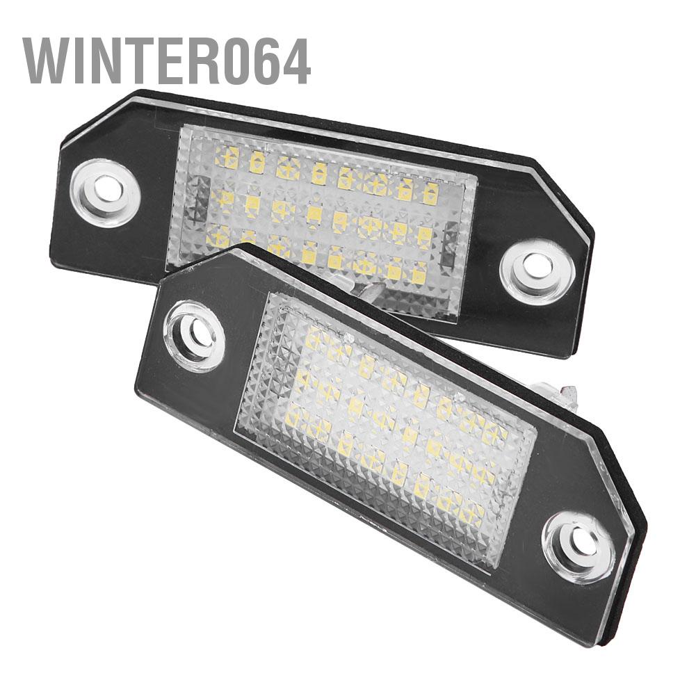 Winter064 2 Chiếc 24 Hạt LED Biển Đèn Cho Xe Ford C MAX Tập Trung MK2