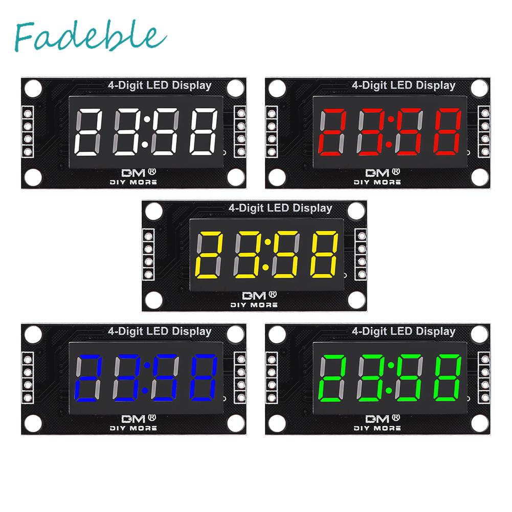 Mô Đun HiểN Thị Kỹ Thuật Số 4 Chữ Số 0.36in TM1637 7 Vị Trí Cho Arduino
