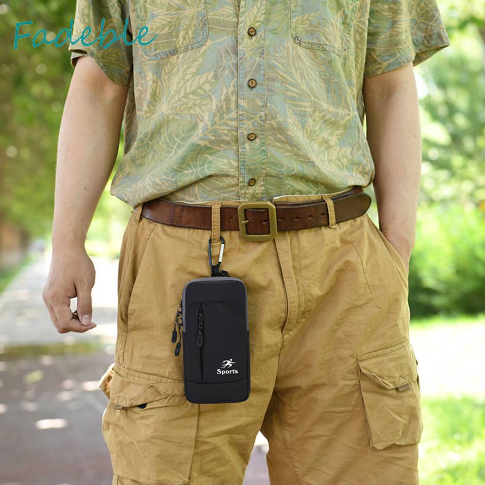 Túi Đeo Cánh Tay Bằng Da PU Co Giãn Chống Nước Chống Trộm Có Thể Điều Chỉnh