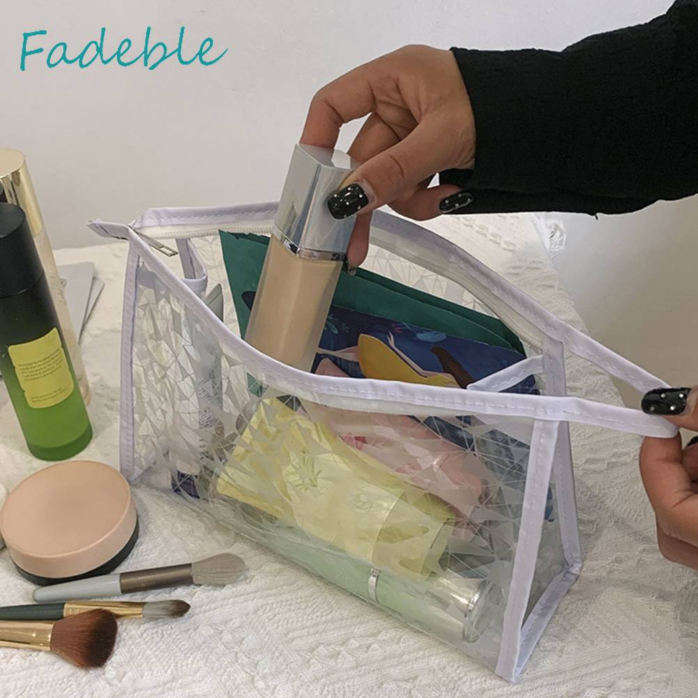 Túi Đựng Tiền Xu Bằng PVC Trong Suốt Sức Chứa Lớn Tiện Dụng